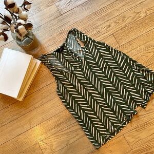 Jack by BB Dakota Split Back Chevron Tank